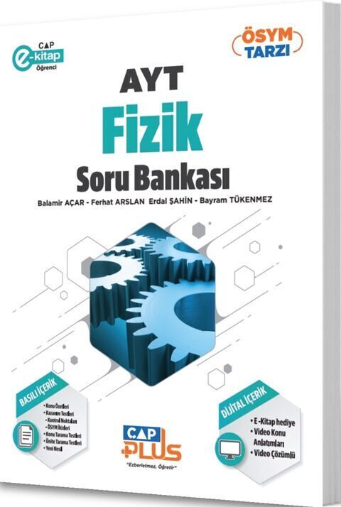 Çap Yayınları Ayt Plus Fizik Soru Bankası