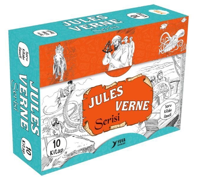 Jules Verne Serisi 4. Sınıf 10 Kitaplık Set