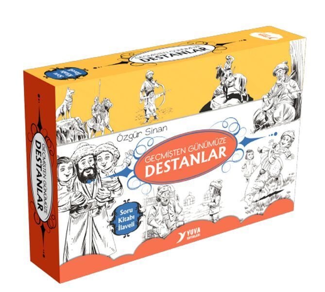 Geçmişten Günümüze Destanlar Serisi 4. Sınıf 10 Kitaplık Set