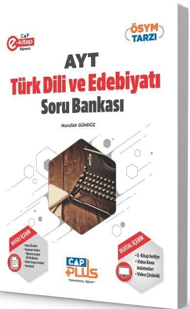 Çap Yayınları Ayt Plus T. Edebiyatı Soru Bankası