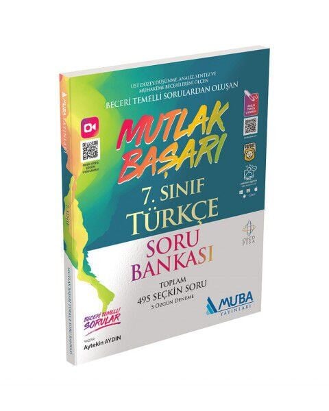 Muba Yayınları Mutlak Başarı 7.Sınıf Türkçe Soru Bankası