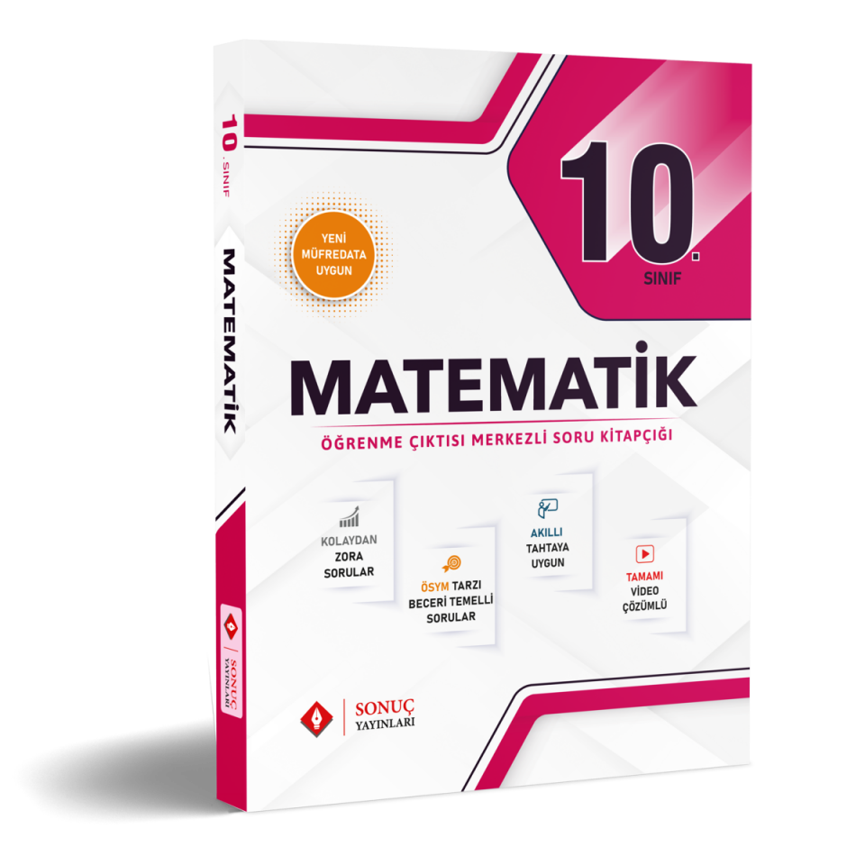 Sonuç Yayınları 10. Sınıf Matematik Set 2025 – 2026 Yeni Müfredata Uygun
