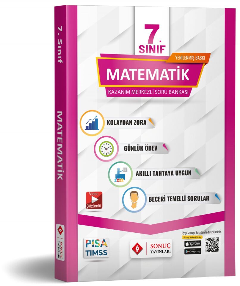 Sonuç Yayınları 7.sınıf Matematik Modüler Set
