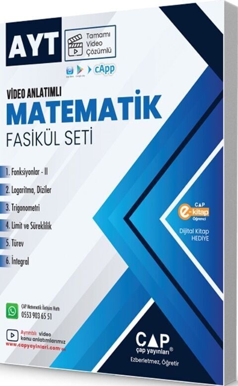 Çap Yayınları Ayt Set Matematik