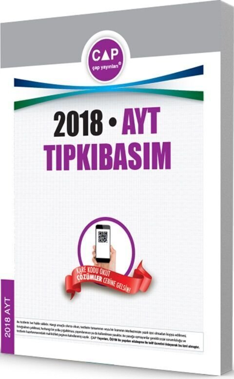 Çap Yayınları Ayt Tıpkı Basım 2018