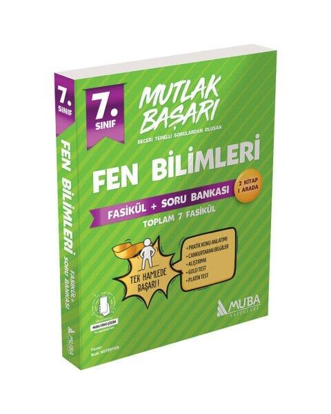 Muba Yayınları Mutlak Başarı 7.Sınıf Fen Bilimleri Fasikül + Soru Bankası