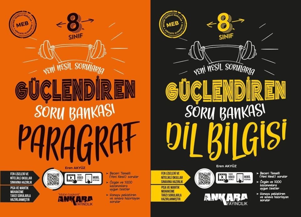 Ankara Yayınları 8. Sınıf Güçlendiren Soru Bankası Paragraf Set