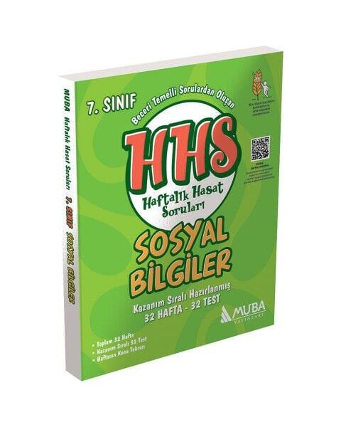 Muba Yayınları 7.Sınıf Sosyal Bilgiler Haftalık Hasat Soruları (HHS)