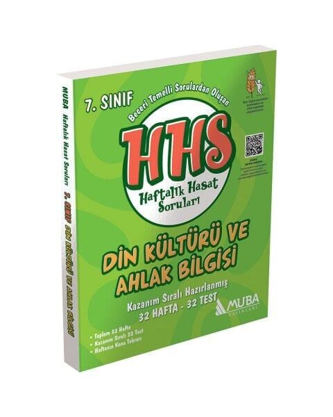 Muba Yayınları 7.Sınıf Din Kültürü Haftalık Hasat Soruları (HHS)
