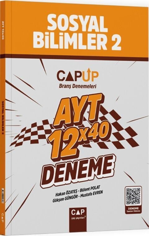 Çap Yayınları Ayt Up Deneme 12*40 Sosyal Bilm 2