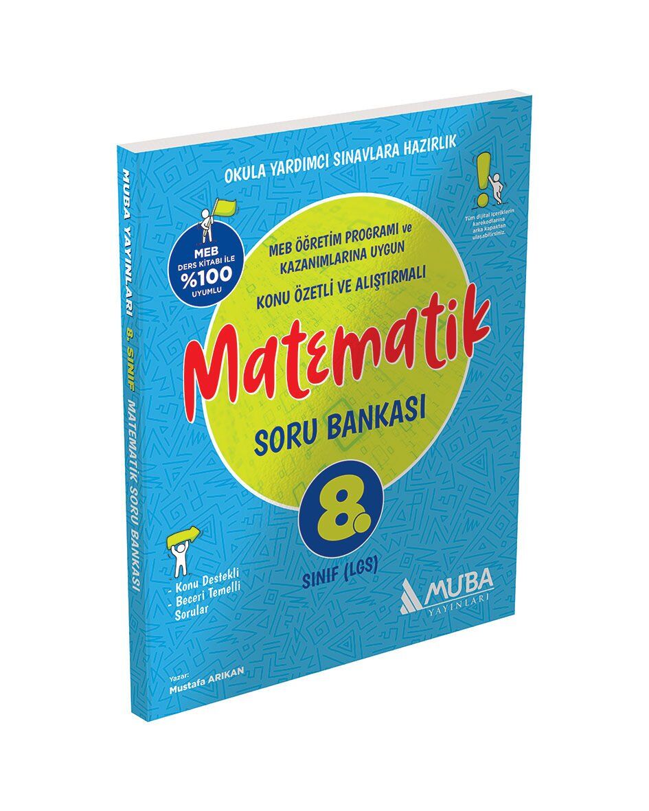 Muba Yayınları 8. Sınıf Matematik Soru Bankası
