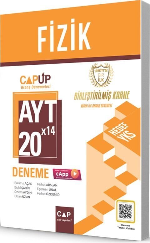 Çap Yayınları Ayt Up Deneme 20*14 Fizik