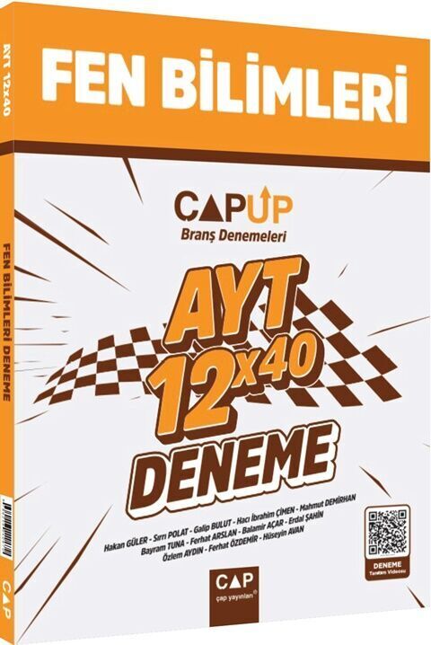 Çap Yayınları Ayt Up Deneme 9*3 Fen Bilim