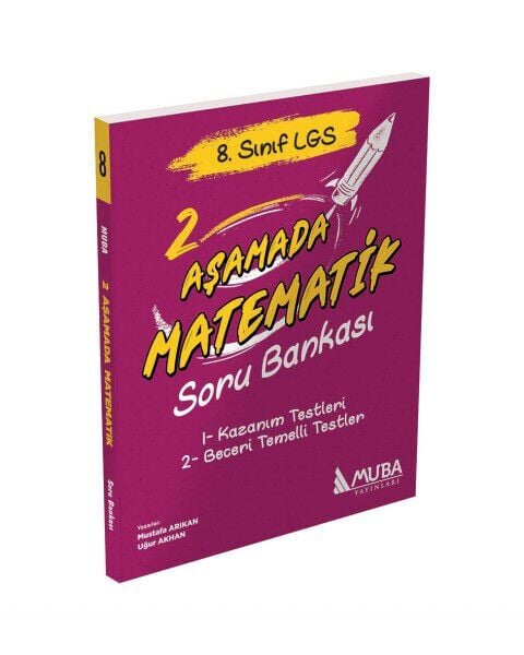 Muba Yayınları 8.Sınıf 2 Aşamada Matematik Soru Bankası