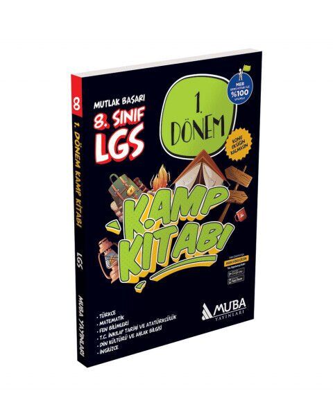 Muba Yayınları 8. Sınıf Hasat Kamp Kitabı Soru Bankası (1.Dönem)