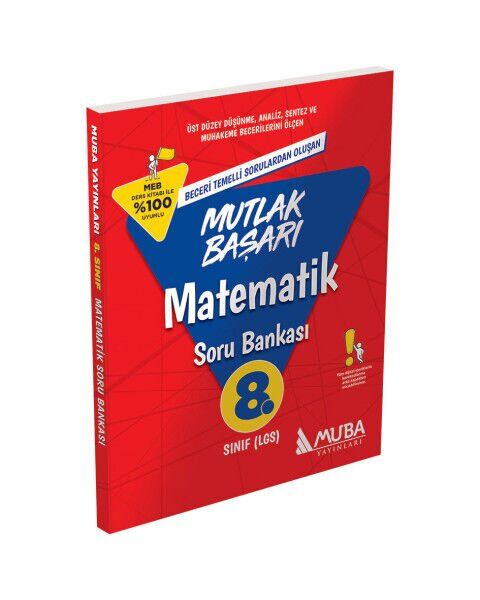 Muba Yayınları Mutlak Başarı 8. Sınıf Matematik Soru Bankası
