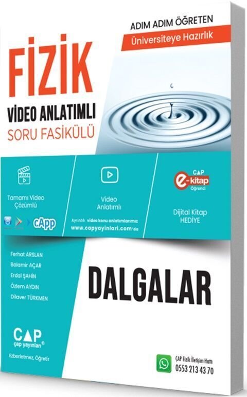 Çap Yayınları Fizik Konu Anlatımlı Soru Bankası Dalgalar