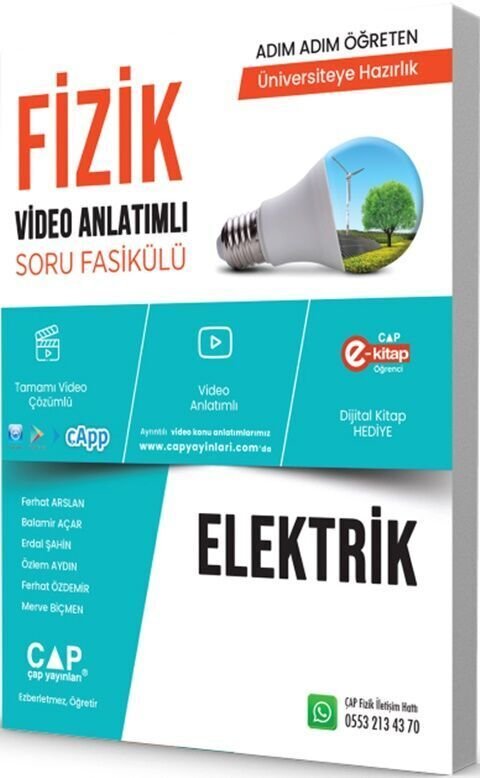 Çap Yayınları Fizik Konu Anlatımlı Soru Bankası Elektrik