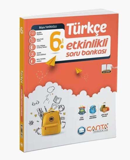 ÇANTA YAYINLARI 6. SINIF TÜRKÇE ETKİNLİKLİ KAZANIM SORU BANKASI