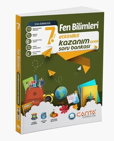 ÇANTA YAYINLARI 7. SINIF FEN BİLİMLERİ ETKİNLİKLİ KAZANIM SORU BANKASI