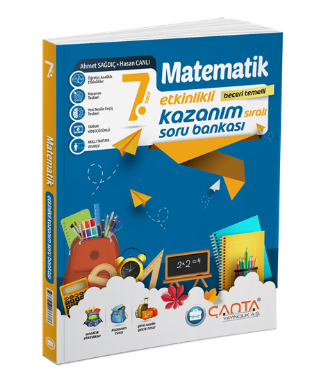 ÇANTA YAYINLARI 7. SINIF MATEMATİK ETKİNLİKLİ KAZANIM SORU BANKASI