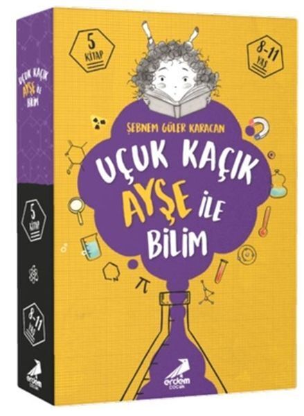 Uçuk Kaçık Ayşe ile Bilim 5 kitap Takım