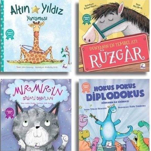 Set 1 Pedagog Onaylı Hikayeler 4 Kitap Takım