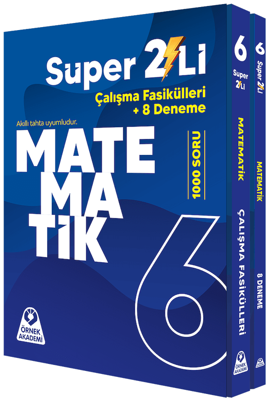 6. Sınıf Süper İkili Matematik Seti - Örnek Akademi
