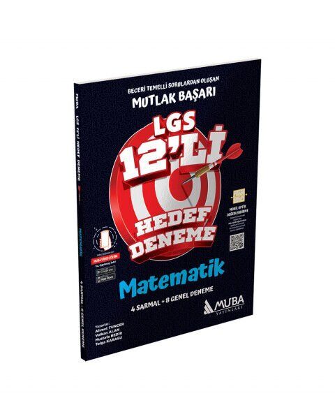 Muba Yayınları Mutlak Başarı 8.Sınıf Matematik 12 Li Hedef Deneme