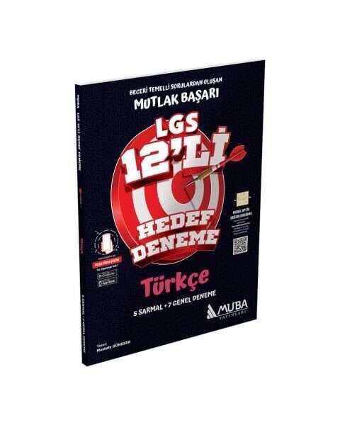 Muba Yayınları Mutlak Başarı 8.Sınıf Türkçe 12 Li Hedef Deneme