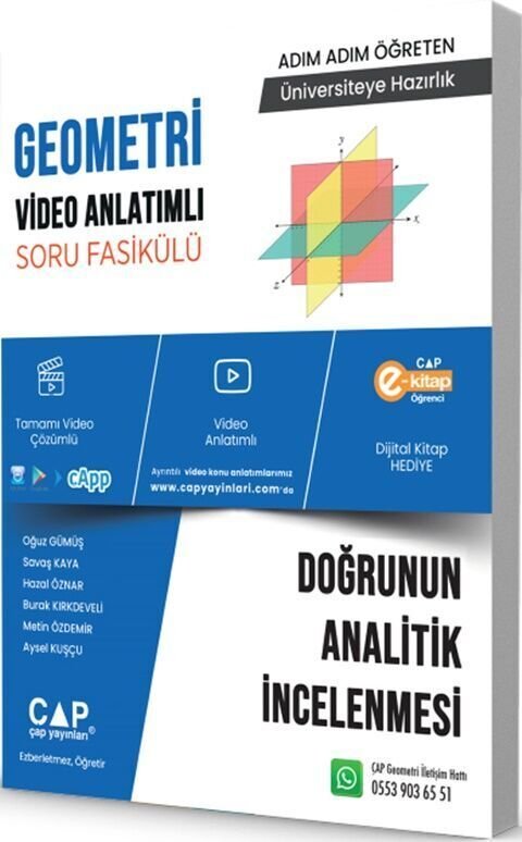 Çap Yayınları Geometri Konu Anlatımlı Soru Bankası Doğ. Anlt. İnc.