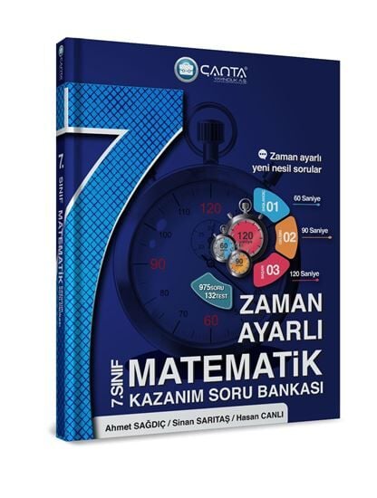 ÇANTA YAYINLARI 7. SINIF MATEMATİK ZAMAN AYARLI KAZANIM SORU BANKASI