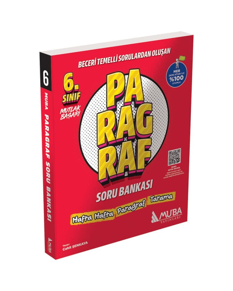 Muba Yayınları Mutlak Başarı 6.Sınıf Paragraf Soru Bankası
