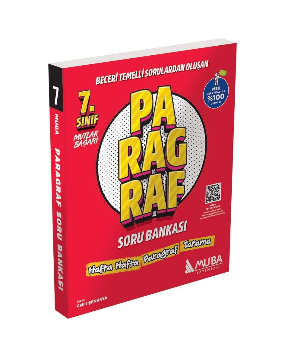Muba Yayınları Mutlak Başarı 7.Sınıf Paragraf Soru Bankası