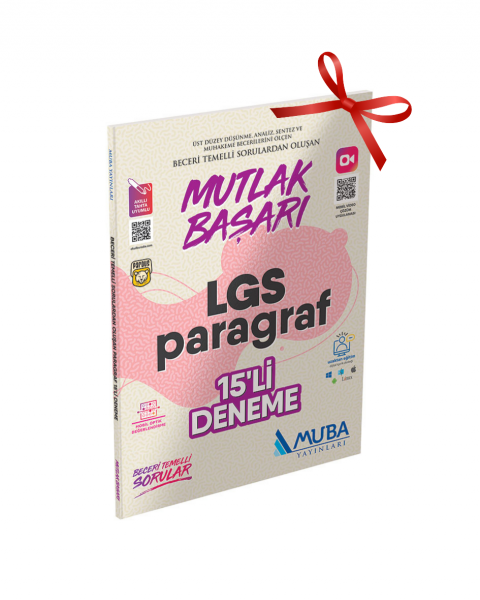Muba Yayınları Mutlak Başarı 8.Sınıf Paragraf 15li Deneme
