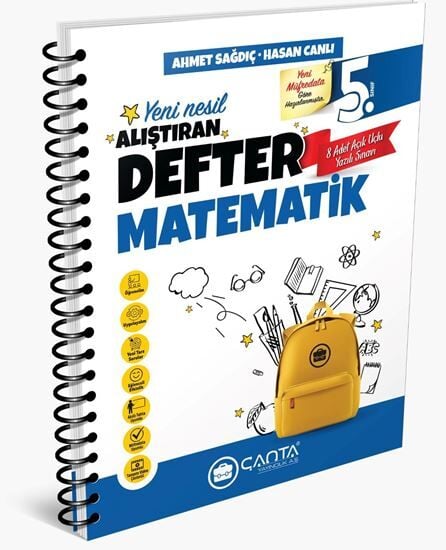ÇANTA YAYINLARI 5. SINIF MATEMATİK ALIŞTIRAN DEFTER