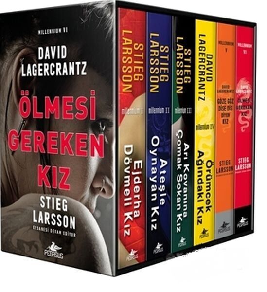 Millennium Serisi Kutulu Özel Set 6 Kitap Takım