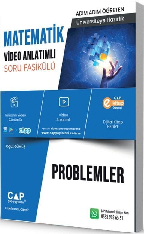 Çap Yayınları Matematik Konu Anlatımlı Soru Bankası Problemler
