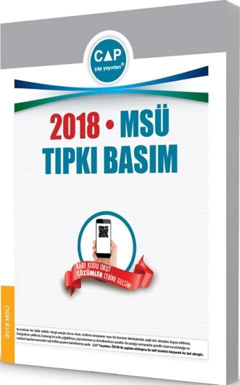 Çap Yayınları Tıpkı Basım Deneme (Msü) - 2018