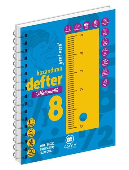 ÇANTA YAYINLARI 8. SINIF MATEMATİK KAZANDIRAN DEFTER