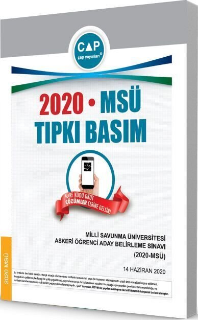 Çap Yayınları Tıpkı Basım Deneme (Msü) - 2020