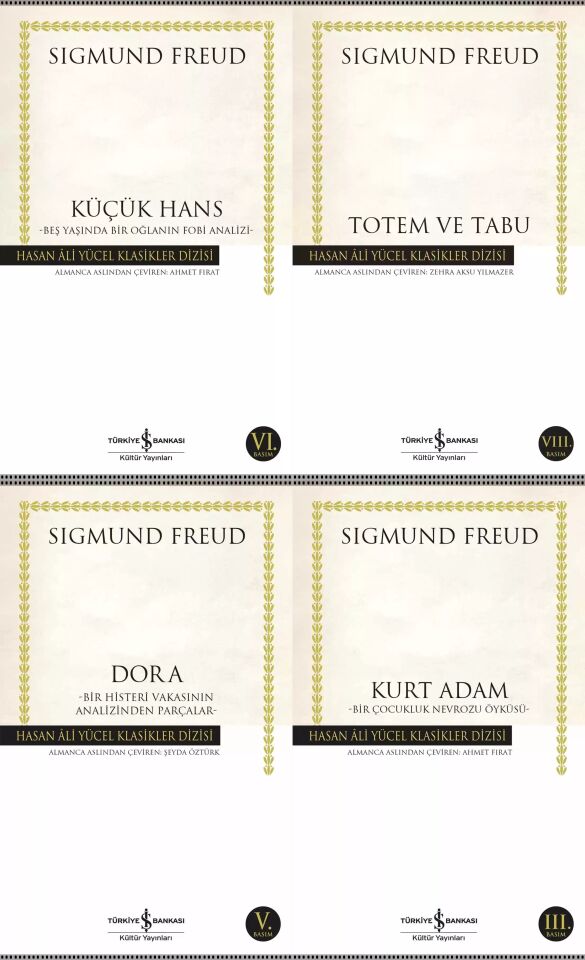 Hasan Ali Yücel Klasikleri Sigmund Freud Psikoloji Seti