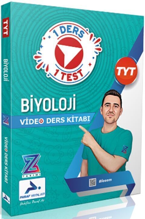 Paraf Yayınları Z Takım Tyt Biyoloji Video Ders Kitabı