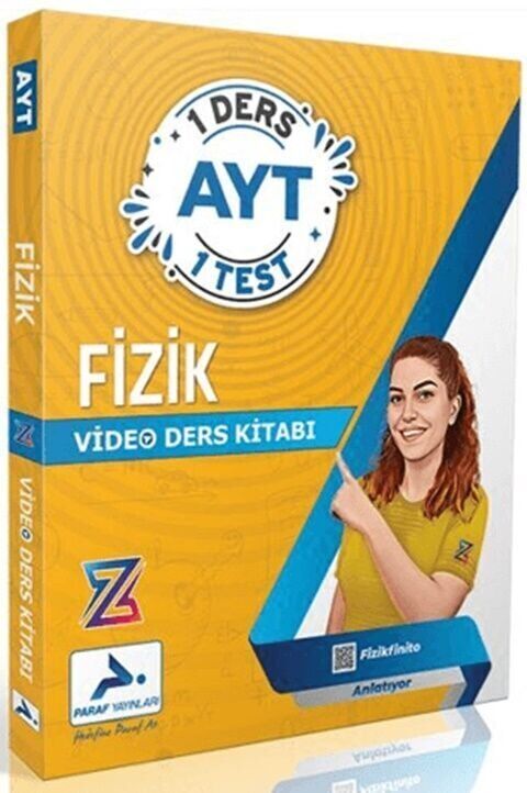 Paraf Yayınları Z Takım Ayt Fizik Video Ders Kitabı