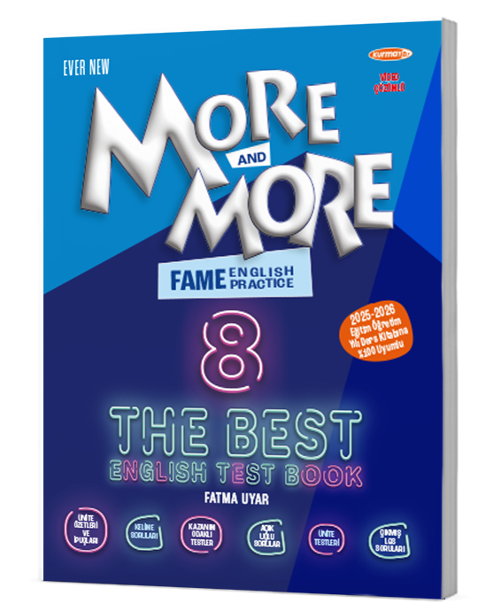 Kurmay ELT 8. Sınıf More and More English 8 Fame Fenomen Test Book