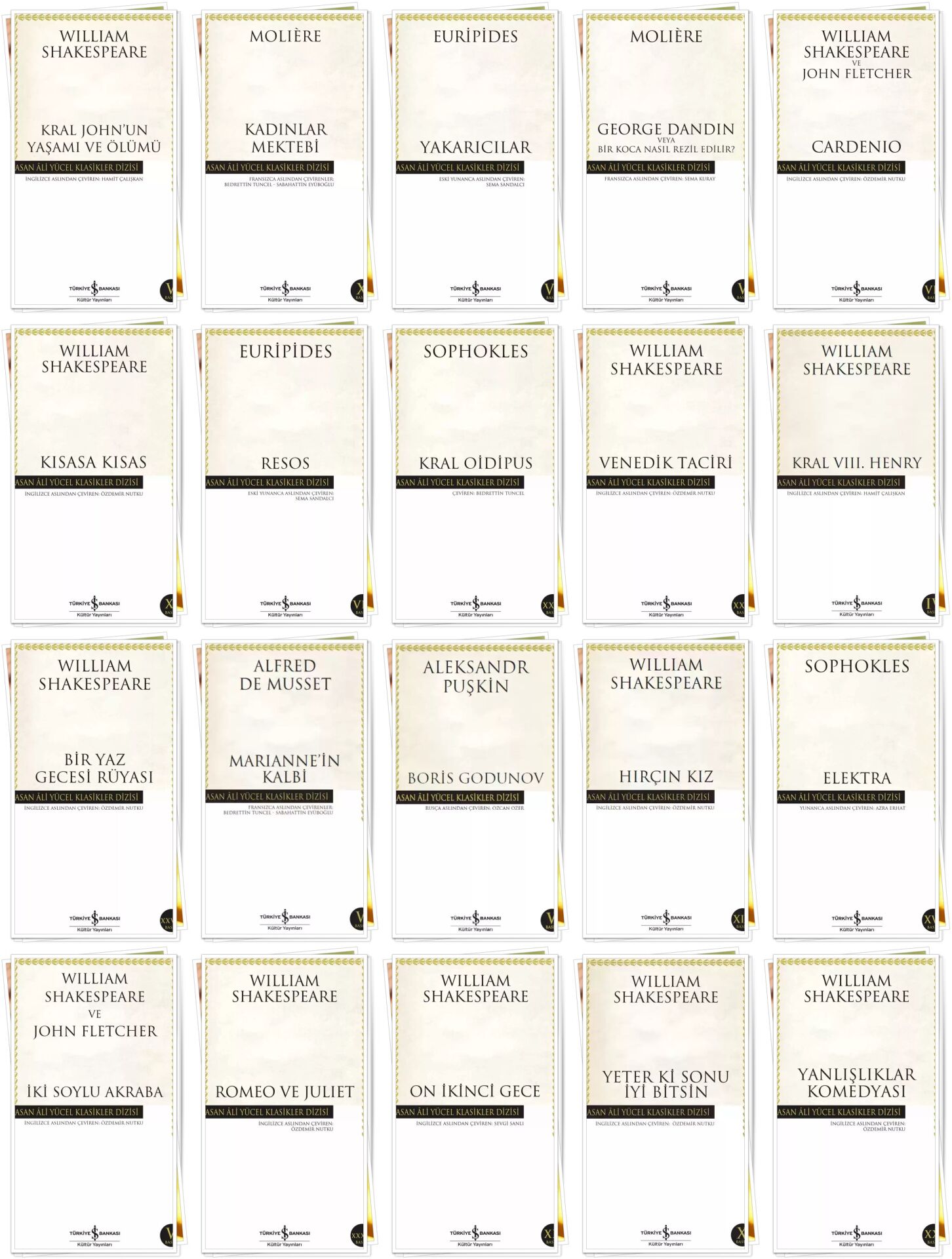 Hasan Ali Yücel Klasikleri Tiyatro Seti 4