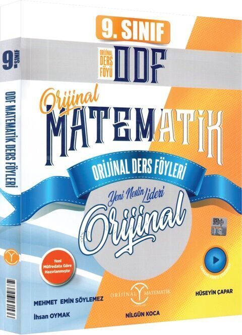 Orijinal Yayınları 9. Sınıf Matematik Odf-Kdt Seti