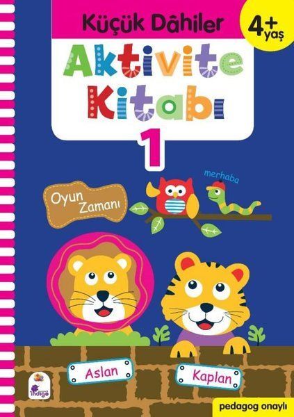 Küçük Dahiler Aktivite Kitabı 1 4 Yaş