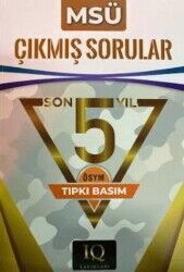 IQ Yayınları Msü Çıkmış Sorular (2020 2024)