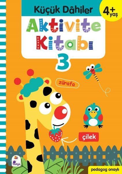 Küçük Dahiler Aktivite Kitabı 3 4 Yaş